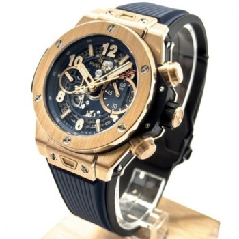 HUBLOT BIG BANG UNICO KING GOLD BLUE 42 MM 411.OX.5189.RX