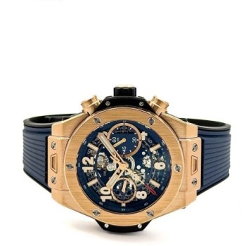 HUBLOT BIG BANG UNICO KING GOLD BLUE 42 MM 411.OX.5189.RX