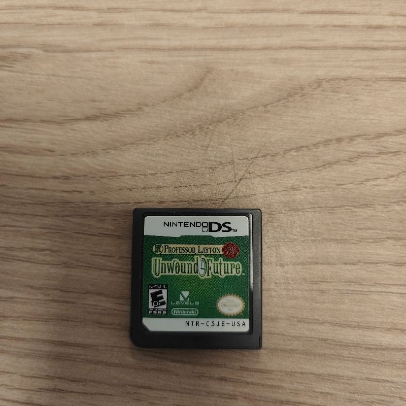 JEU DS PROFESSEUR LAYTON UNWOUND FUTURE  (USA) (JEU SEUL)