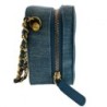 SAC CHANEL MINI CAMERA BLEU DENIM