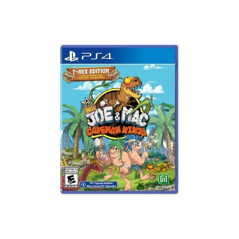 NEW JOE &MAC CAVEMAN NINJA PS4 NEUF/BLISTER
