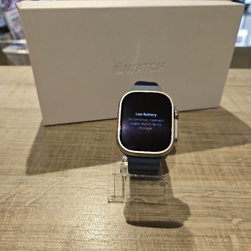 Apple WATCH  Ultra 3 (49mm, 5G) NATURAL TI AB OCEAN BAND 100%