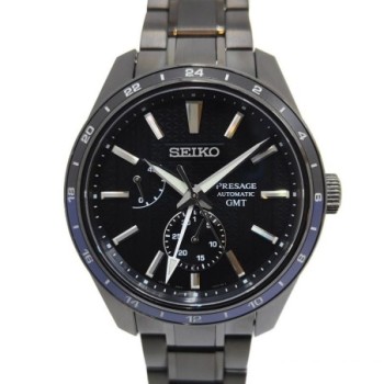 SEIKO PRESAGE SHARP EDGED GMT X ZERO HALLIBURTON LIMITED ED. SPB271J1