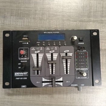 TABLE DE MIX Power Acoustics PMP 100 USB
