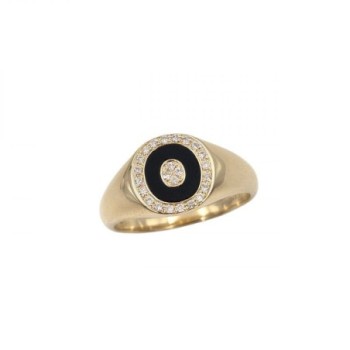 BAGUE OR JAUNE 14K 3.43GR DTS T50