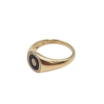 BAGUE OR JAUNE 14K 3.43GR DTS T50