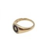 BAGUE OR JAUNE 14K 3.43GR DTS T50