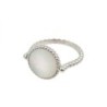 BAGUE DIOR ROSE DES VENTS OR BLANC 18CT 4.09GR DMT T53
