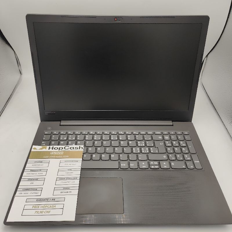 LENOVO V130-15IKB 81HN I3 7TH 7020U 4GO RAM DDR4 256GB  WINDOWS 10