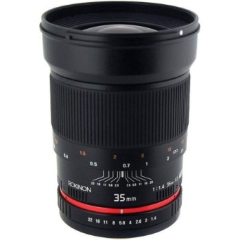 ROKINON OBJECTIF GRAND ANGLE F1.4 UMC 35 MM POUR MONTURE SONY