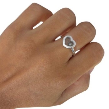 BAGUE CHOPARD  HAPPY HEART  OR BLANC T55 4.58G