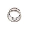 BAGUE OR BLANC B.ZERO1 12.44GR  T57