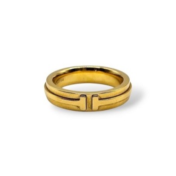BAGUE TIFFANY T WIRE OR 18CT 7.29GR T50