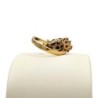 BAGUE OR 18CT SAPHIRS ET DIAMANTS 5.15GRS T53