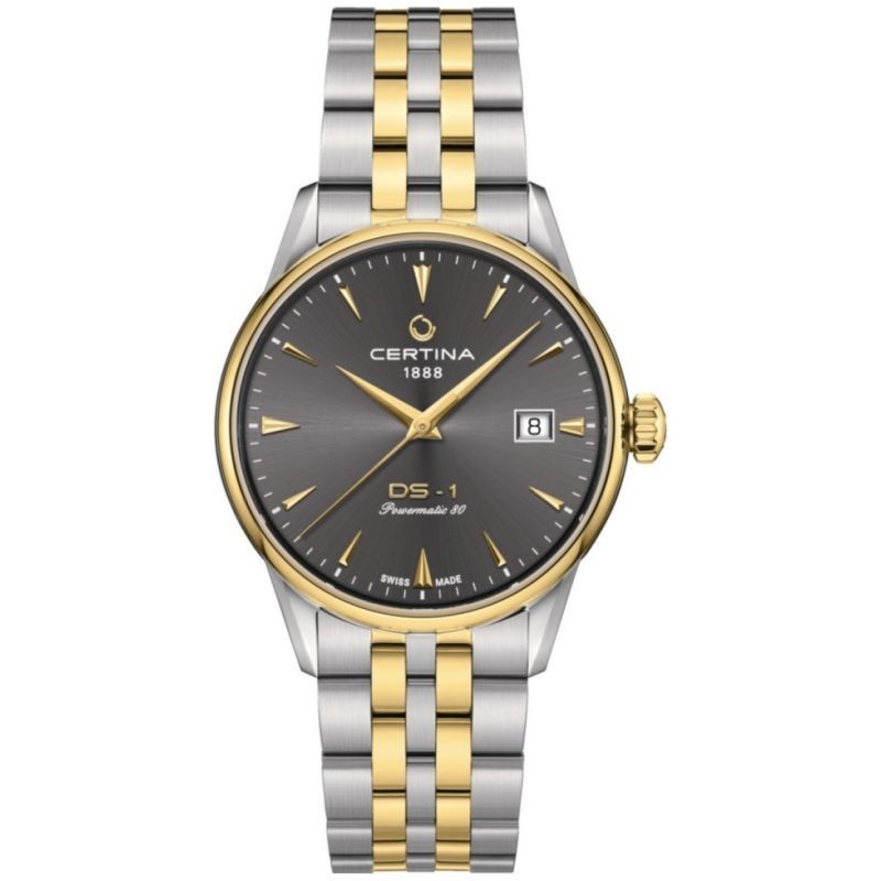 Certina Ds-1 Powermatic 80 Two-Tone Stainless Steel Bracelet 38mm