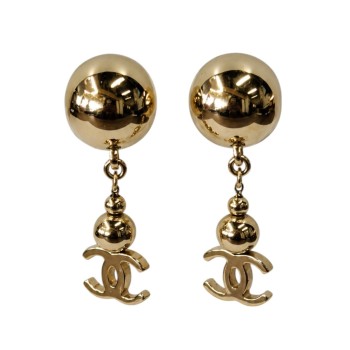 Boucles D'Oreilles Chanel CC Swing