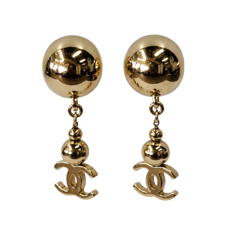 Boucles D'Oreilles Chanel CC Swing