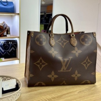 Sac Louis Vuitton OnTheGo GM monogram + facture 2021