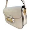 SAC HORSEBIT GUCCI 1955 CUIR BLANC 