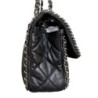 SAC CHANEL CHANEL NLACK CAHAINE AROUND