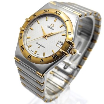 OMEGA CONSTELLATION QUARZ OR ACIER 396.1201