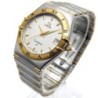 OMEGA CONSTELLATION QUARZ OR ACIER 396.1201