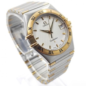 OMEGA CONSTELLATION QUARZ OR ACIER 396.1201