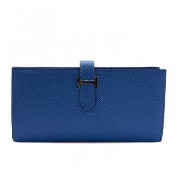 PORFEUILLE H HERMES BLEU