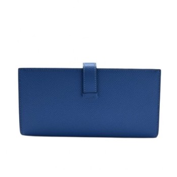 PORFEUILLE H HERMES BLEU