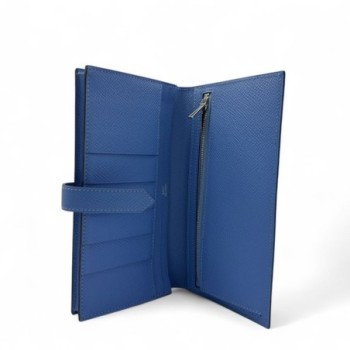 PORFEUILLE H HERMES BLEU