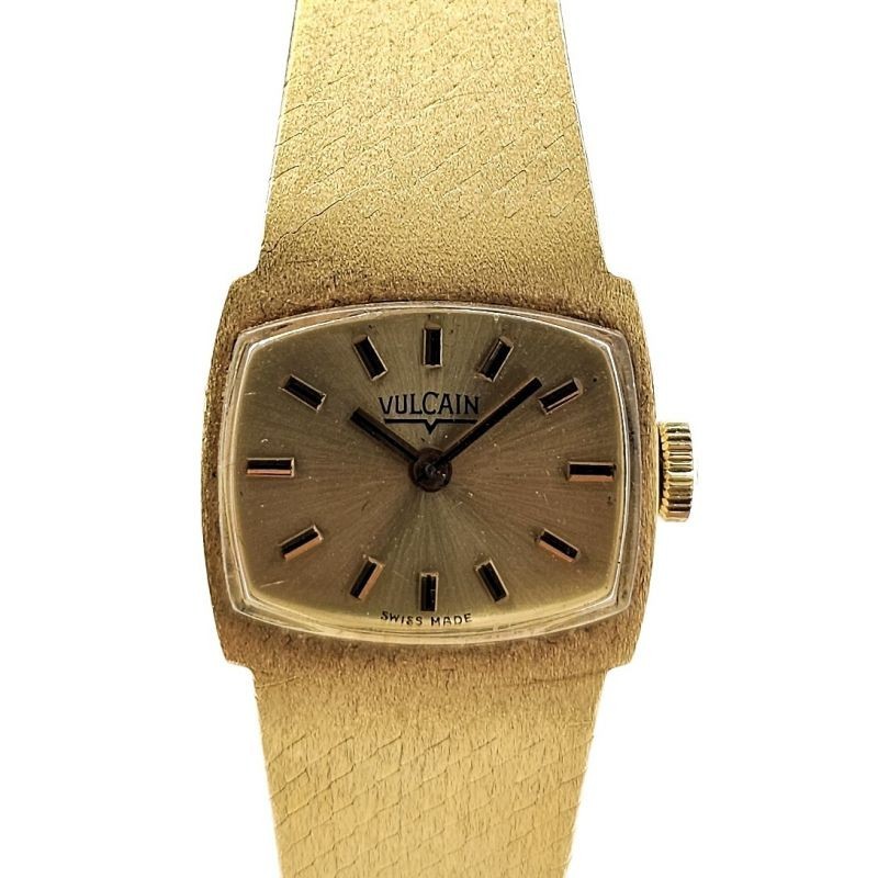 VULCAIN OR MASSIF 60' 18 CT 43.60 G + BOITE