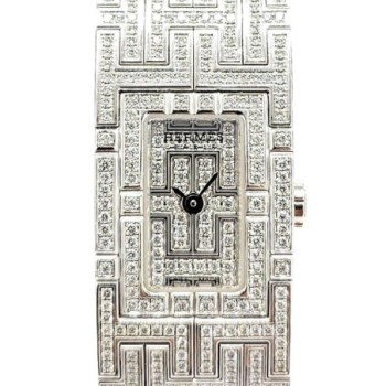 MONTRE HERMES  KILIM KL1 272 OR 18CT ET DIAMANTS 