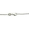 Collier Meylan Or Blanc 18ct 4.4Gr avec fleur amethyste et brillant