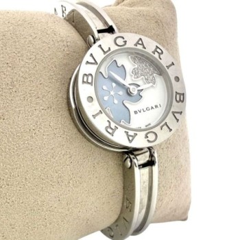 Montre Bvlgari Bzero 1 Orné de Fleurs avec Diamants BZ22S