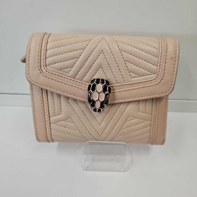 PORTEFEUILLES BULGARI ROSE PETIT MODEL 