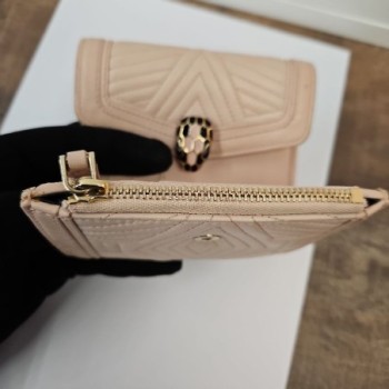 PORTEFEUILLES BULGARI ROSE PETIT MODEL 