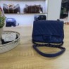 SAC CHANEL BLUE CAVIAR TINELESS CLASSIQUE