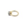 BAGUE POMELLATO NUDO OR ROSE 18CT & DIAMANTS 5.49G T50