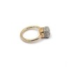 BAGUE POMELLATO NUDO OR ROSE 18CT & DIAMANTS 5.49G T50