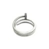 BAGUE CARTIER JUSTE UN CLOU OR BLANC 18CT ET DIAMANTS 6.77GR T55