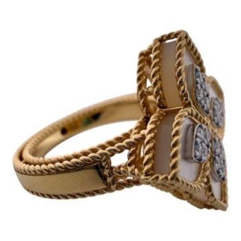BAGUE ROBERTO COIN OR 18CT  7.88GR
