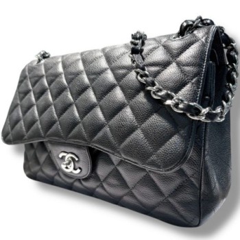 SAC CHANEL NOIR  JUMBO