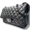 SAC CHANEL NOIR  JUMBO
