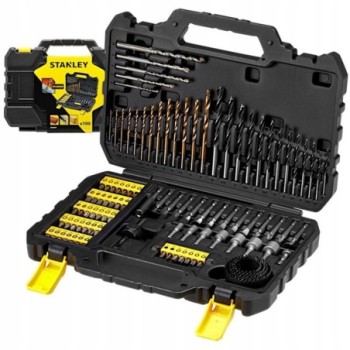Stanley 100 Piece Drill and Screwdriver Bit Set