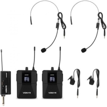 Vonyx Sistema Wireless WM552B, Principio Del Trasduttore: Condensatore, Microfono
