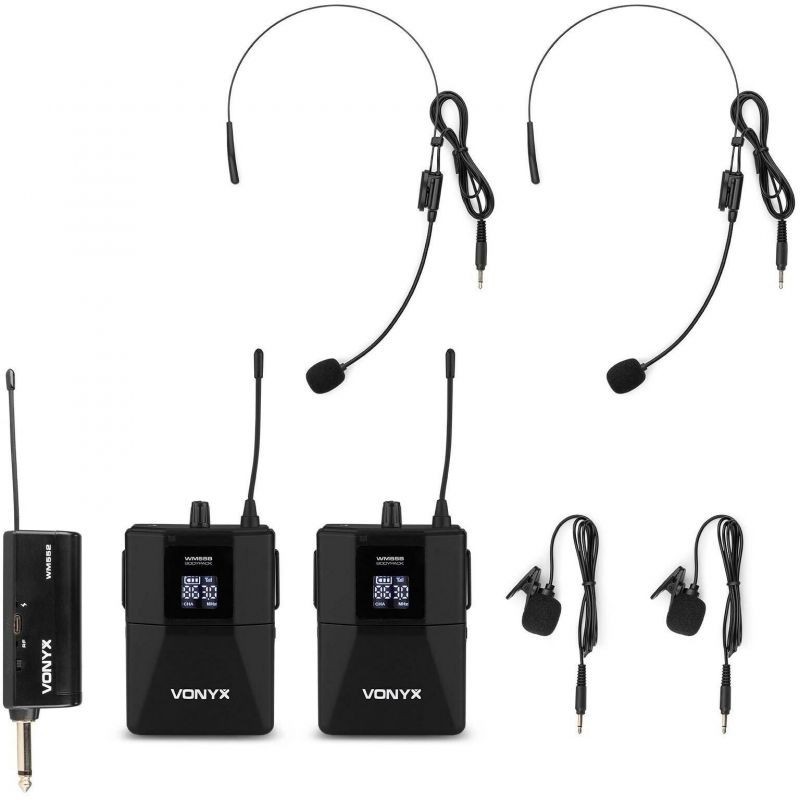 Vonyx Sistema Wireless WM552B, Principio Del Trasduttore: Condensatore, Microfono