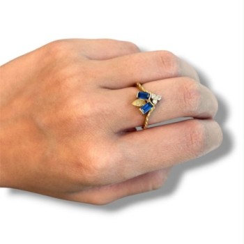 BAGUE OR 18CT 750 4.02GR DMT T.53