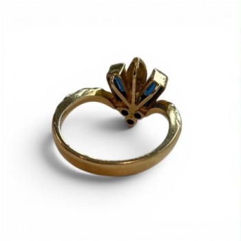 BAGUE OR 18CT 750 4.02GR DMT T.53