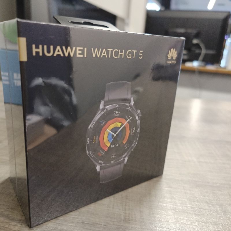 HUAWEI Watch GT 5 - Black Strap, 46 Mm