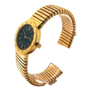 Montre Bvlgari Tubogas Vintage en Or 18ct 89.10Gr / SANS MECANISME 75gr Gr Ref A5011